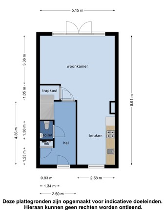 Floorplan - Bamburgh 59, 2761 MH Zevenhuizen