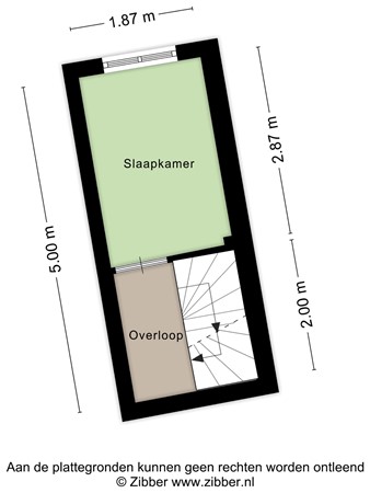 Floorplan - Kleiweg 90A, 3051 GV Rotterdam