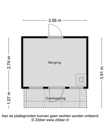 Floorplan - Kleiweg 90A, 3051 GV Rotterdam