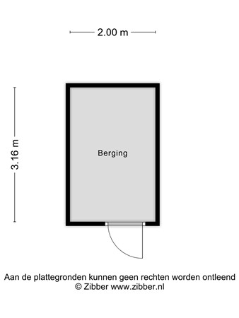 Floorplan - Menkemastraat 55, 2532 TE Den Haag
