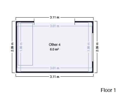 Floorplan - Duindoorn 25, 3068 MG Rotterdam
