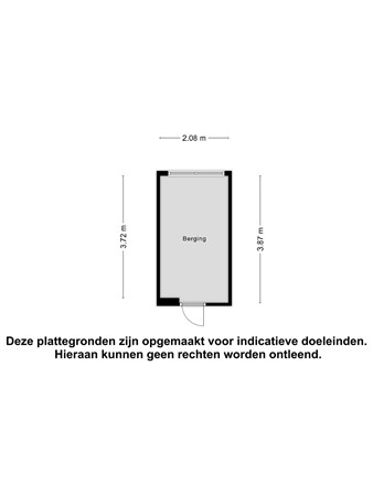 Floorplan - Tapuitstraat 98C, 3083 WX Rotterdam