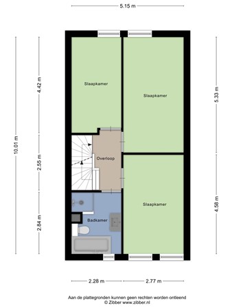 Floorplan - Laan van Avant-Garde 512, 3059 VA Rotterdam