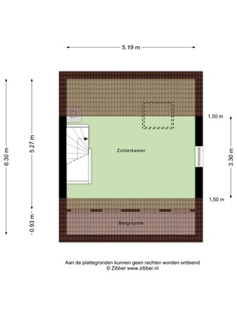 Floorplan - Jean Sibeliusstraat 24, 3069 MJ Rotterdam