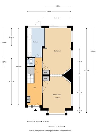 Utrechtsestraatweg 88, 3445 AW Woerden - Utrechtsestraatweg 88_Begane Grond.jpg