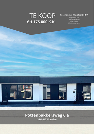 Brochure preview - Pottenbakkersweg 6-a, 3449 HZ WOERDEN (1)