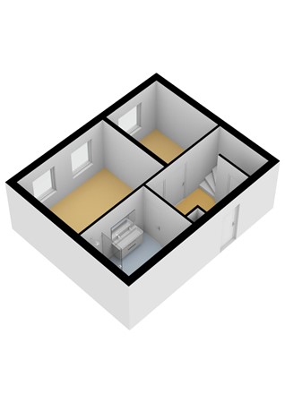 Veluwemeer 239, 3446 JE Woerden - Veluwemeer 239_2e Verdieping_3D.jpg