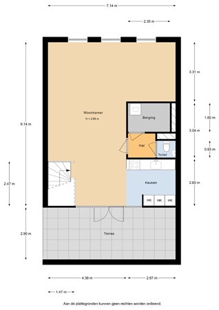 Veluwemeer 239, 3446 JE Woerden - Veluwemeer 239_3e Verdieping.jpg