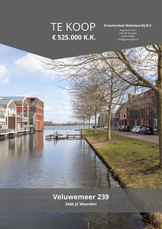 Brochure preview - Veluwemeer 239, 3446 JE WOERDEN (1)