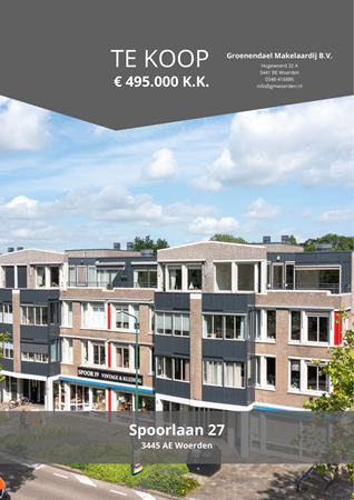 Brochure preview - Spoorlaan 27, 3445 AE WOERDEN (1)