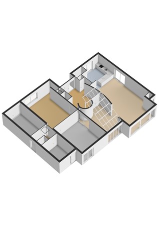 Fort Oranje 10, 3445 DB Woerden - Fort Oranje 10_Begane grond_3D.jpg