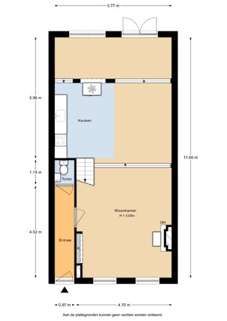 Kruittorenweg 32, 3441 AV Woerden - Kruittoren 32 - Begane grond - 2D.jpg