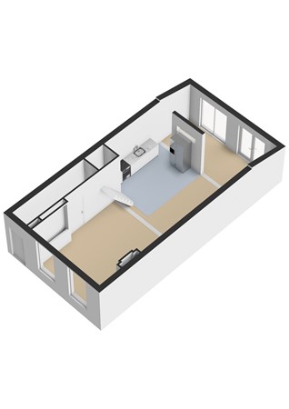 Kruittorenweg 32, 3441 AV Woerden - Kruittoren 32 - Begane grond - 3D.jpg