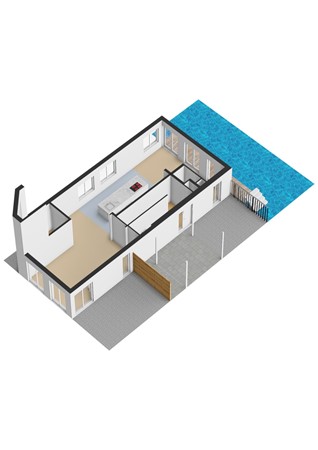 Kallameer 218, 3446 JG Woerden - Kallameer 218 - Situatie - 3D.jpg