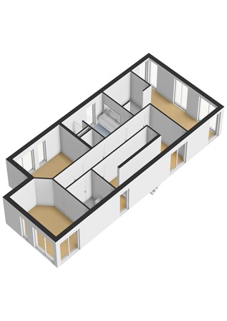 Kallameer 218, 3446 JG Woerden - Kallameer 218 - 1e verdieping - 3D.jpg
