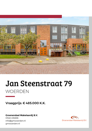 Brochure preview - Jan Steenstraat 79-A16, 3443 GT WOERDEN (1)