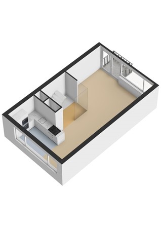 Floorplan - Jules Vernehof 19, 3446 ZV Woerden