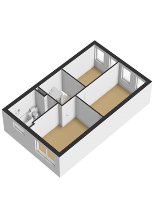 Floorplan - Jules Vernehof 19, 3446 ZV Woerden