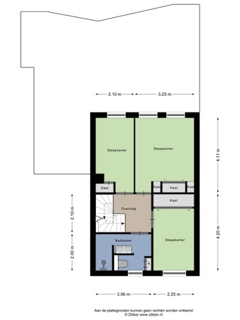 Floorplan - De Liende 14, 6641 XJ Beuningen
