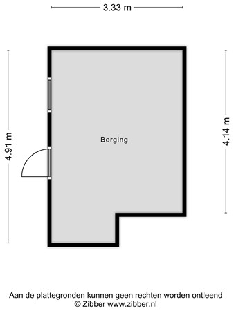 Floorplan - Kwartelstraat 5, 6601 CE Wijchen