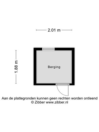 Floorplan - Dr. Jan Berendsstraat 13, 6512 HA Nijmegen