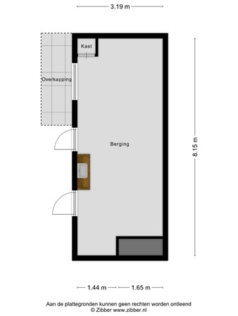 Floorplan - Zwanensingel 85, 6601 GD Wijchen