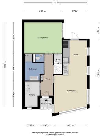 Floorplan - Diemewei 4638, 6605 XJ Wijchen