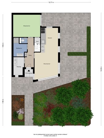 Floorplan - Diemewei 4638, 6605 XJ Wijchen