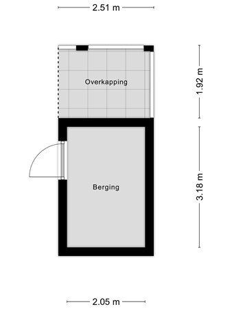 Floorplan - Het Hoge Rot 9, 6616 DA Hernen