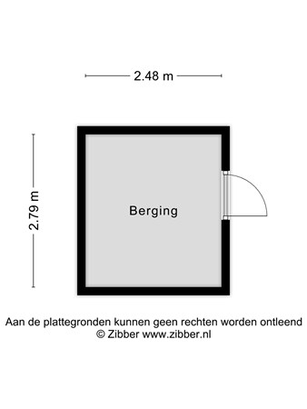 Floorplan - De Lingert 6203, 6605 DW Wijchen