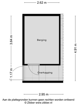 Floorplan - De Kruigang 23, 6581 CT Malden