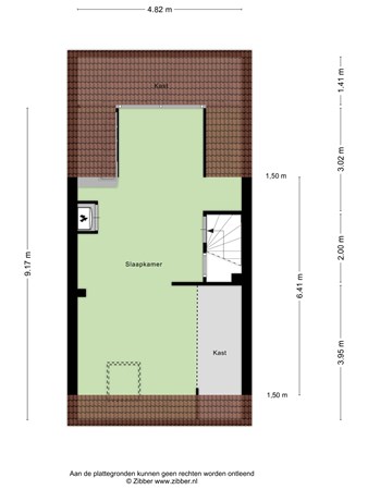 Floorplan - De Kruigang 23, 6581 CT Malden