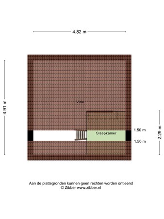 Floorplan - De Kruigang 23, 6581 CT Malden