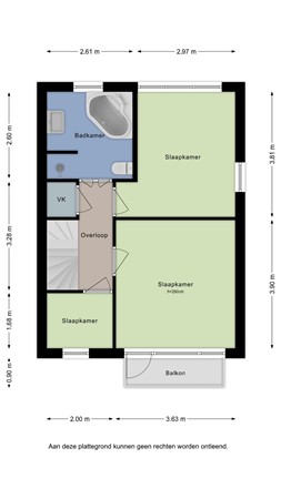 Floorplan - Heidevenstraat 50, 6533 TS Nijmegen
