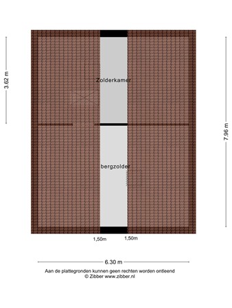 Floorplan - Meester van Coothlaan 37, 6602 GS Wijchen