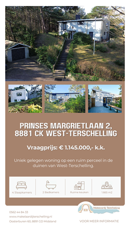 Brochure preview - Brochure Prinses Margrietlaan 2, 8881 CK West-Terschelling - Makelaardij Terschelling.pdf