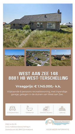 Brochure preview - Brochure ''Wielewaal'' West aan Zee 148, 8881 HB West-Terschelling - Makelaardij Terschelling.pdf