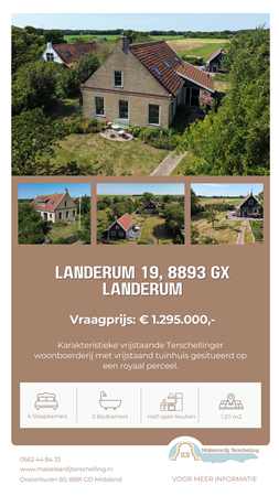Brochure preview - Brochure Landerum 19. 8893 GX Landerum - Makelaardij Terschelling.pdf