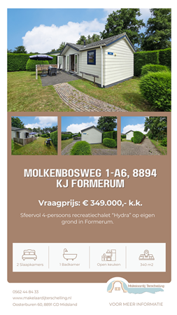 Brochure preview - Brochure 'Hydra' Molkenbosweg 1A6, 8894 KJ Formerum - Makelaardij Terschelling.pdf