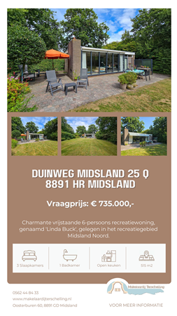 Brochure preview - Brochure 'Linda Buck' Duinweg Midsland 25 Q, 8891 HR Midsland - Makelaardij Terschelling.pdf