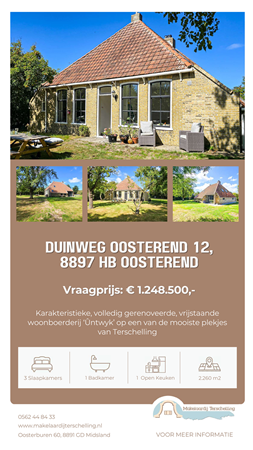 Brochure preview - Brochure ‘Ûntwyk’ Duinweg Oosterend 12, 8897 HB Oosterend - Makelaardij Terschelling.pdf