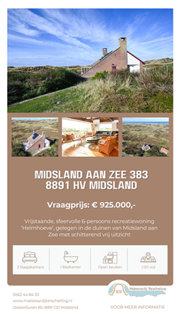Brochure preview - Brochure 'Helmhoeve' Midsland aan Zee 383, 8891 HV Midsland.pdf