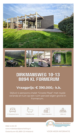 Brochure preview - Brochure Dirkmansweg 13-10, 8894KL Formerum - Makelaardij Terschelling.pdf