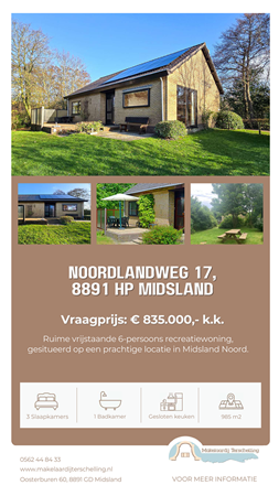 Brochure preview - Brochure Noordlandweg 17,8891 HP Midsland - Makelaardij Terschelling.pdf