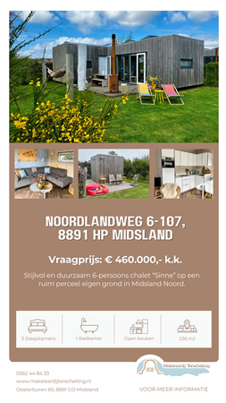 Brochure preview - Brochure Noordlandweg 6-107, 8891 HP Midsland - Makelaardij Terschelling.pdf