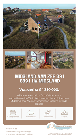 Brochure preview - Brochure 'Duinster' Midsland aan Zee 391, 8891 HV Midsland - Makelaardij Terschelling.pdf
