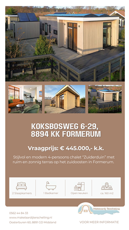 Brochure preview - Brochure 'Zuiderduin' Koksbosweg 6-29, 8894 KK Formerum - Makelaardij Terschelling.pdf