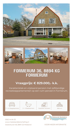 Brochure preview - Brochure Formerum 36, 8894 KG Formerum - Makelaardij Terschelling.pdf