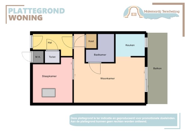 Europalaan 35-69, 8881 EJ West-Terschelling - plattegrond_app69.jpg