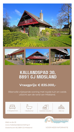 Brochure preview - Brochure Kallandspad 30, 8891 GJ Midsland - Makelaardij Terschelling.pdf